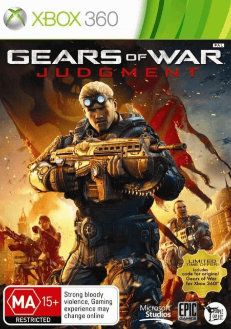 Xbox 360 Gears of War: Judgment kansikuva
