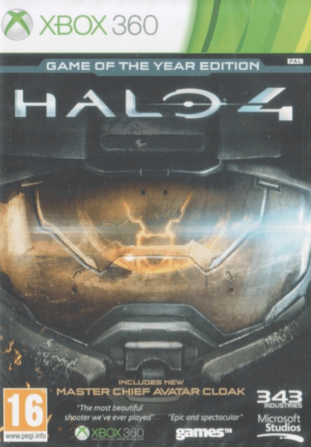 Xbox 360 Halo 4 cover