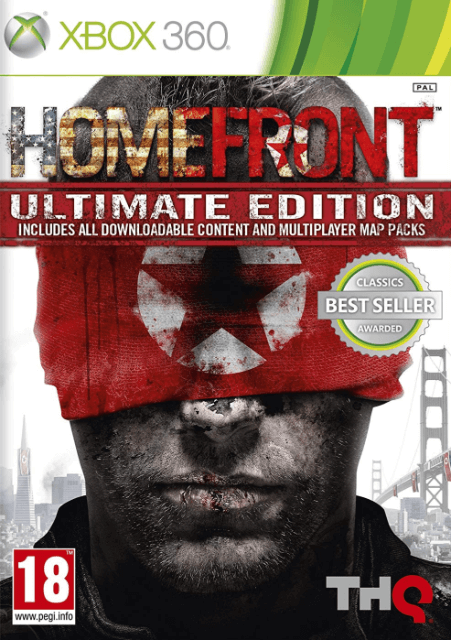 Xbox 360 Homefront kansikuva