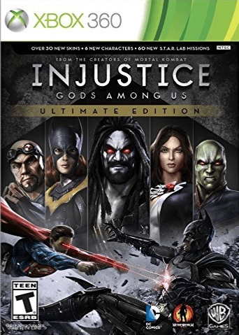 Xbox 360 Injustice: Gods Among Us cover