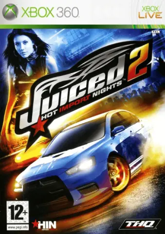 Xbox 360 Juiced 2: Hot Import Nights kansikuva