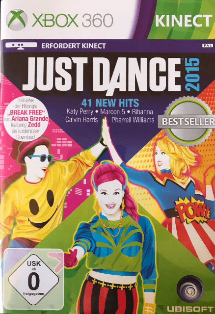 Xbox 360 Just Dance 2015 cover