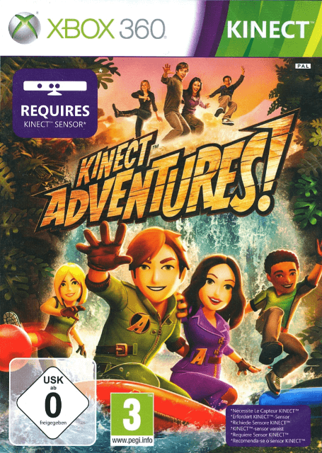 Xbox 360 Kinect Adventures! kansikuva