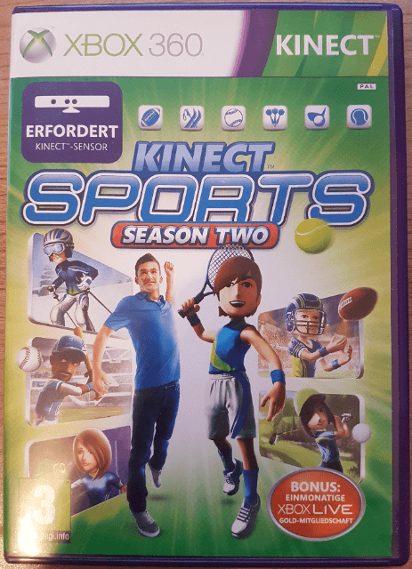 Xbox 360 Kinect Sports: Season Two cover
