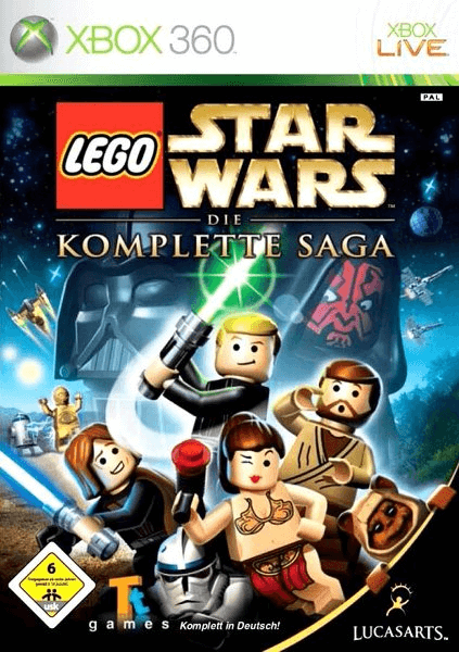 Xbox 360 LEGO Star Wars: Die komplette Saga cover