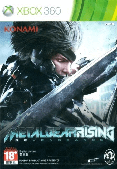 Xbox 360 Metal Gear Rising: Revengeance cover