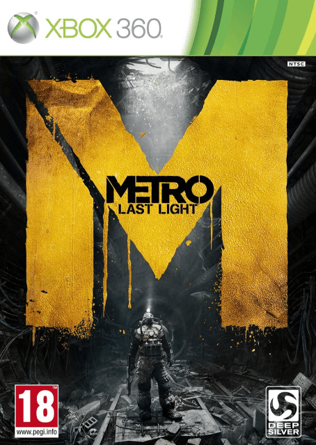 Xbox 360 Metro: Last Light cover