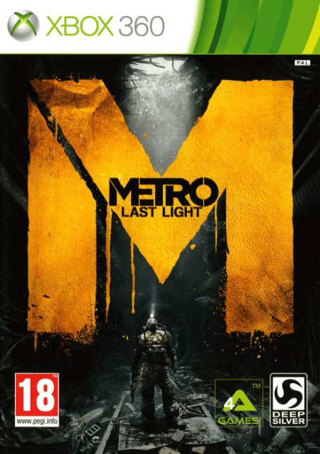 Xbox 360 Metro: Last Light kansikuva