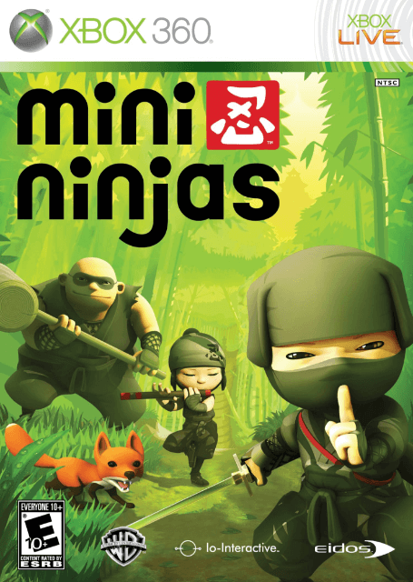 Xbox 360 Mini Ninjas cover