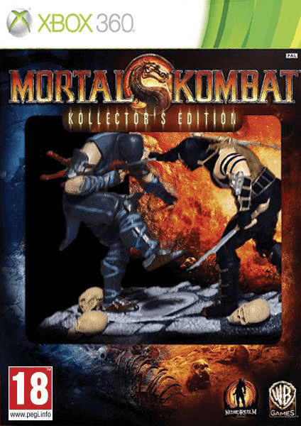 Xbox 360 Mortal Kombat cover