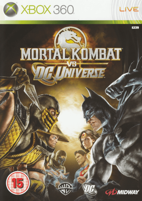 Xbox 360 Mortal Kombat vs DC Universe kansikuva