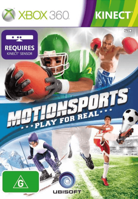 Xbox 360 MotionSports kansikuva