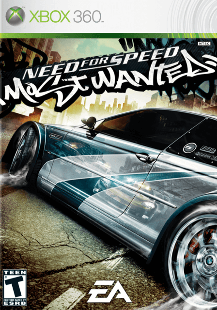 Xbox 360 Need for Speed Most Wanted kansikuva