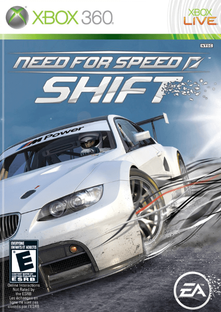 Xbox 360 Need for Speed: Shift cover