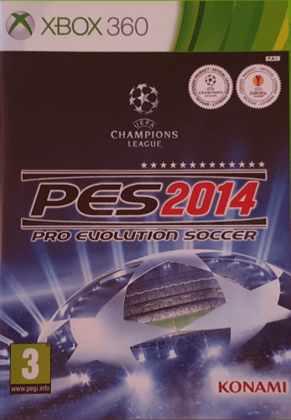 Xbox 360 Pro Evolution Soccer 2014 cover