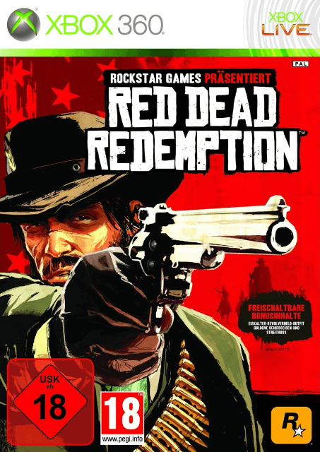 Xbox 360 Red Dead Redemption cover