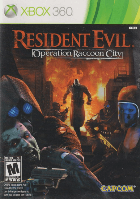 Xbox 360 Resident Evil: Operation Raccoon City kansikuva
