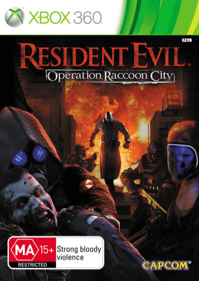 Xbox 360 Resident Evil: Operation Raccoon City kansikuva