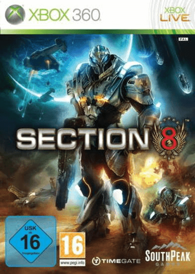 Xbox 360 Section 8 kansikuva