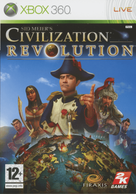 Xbox 360 Sid Meier's Civilization Revolution cover