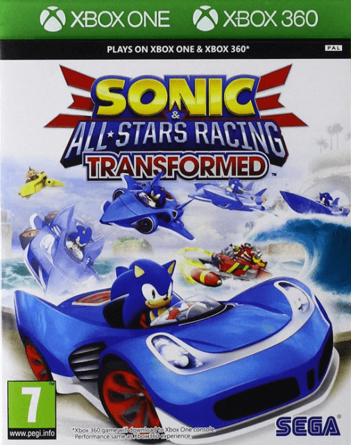 Xbox 360 Sonic & All-Stars Racing Transformed cover