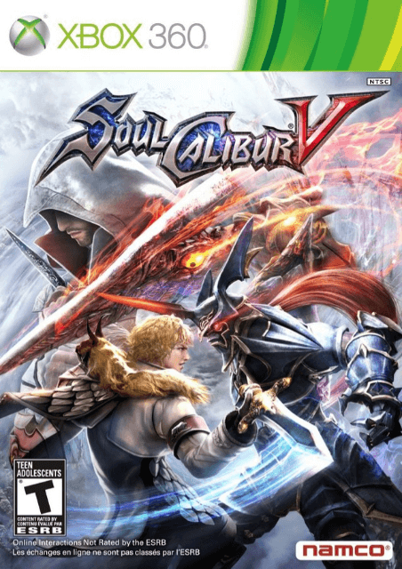 Xbox 360 SoulCalibur V cover