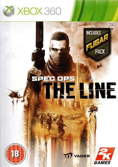 Xbox 360 Spec Ops: The Line cover