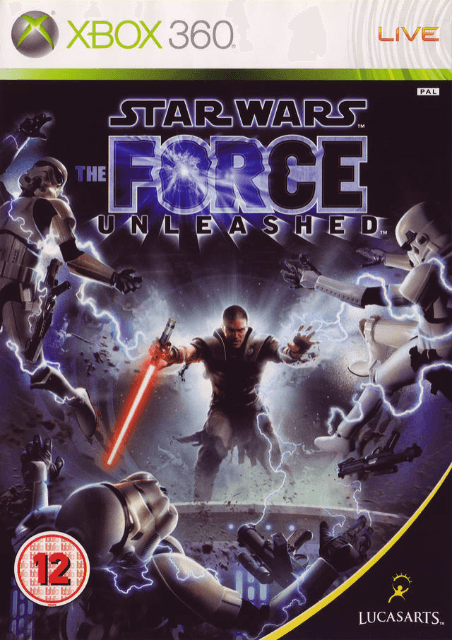 Xbox 360 Star Wars: The Force Unleashed kansikuva