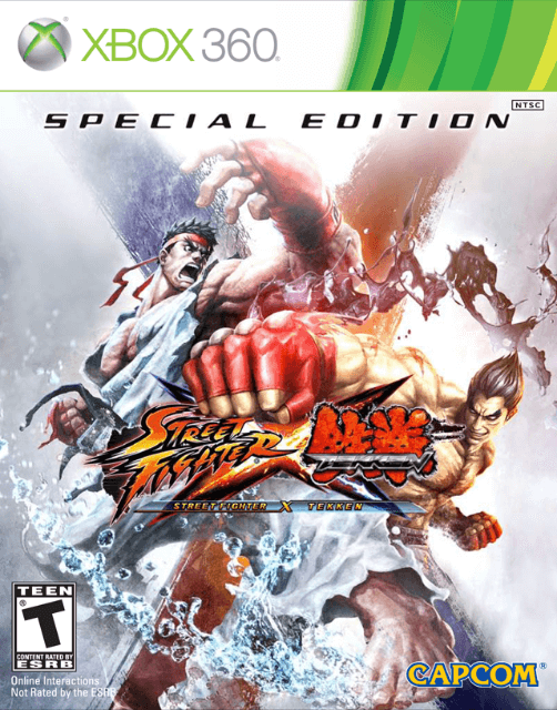Xbox 360 Street Fighter X Tekken Special Edition kansikuva