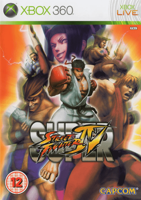 Xbox 360 Super Street Fighter IV kansikuva