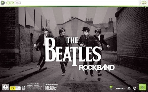 Xbox 360 The Beatles: Rock Band cover