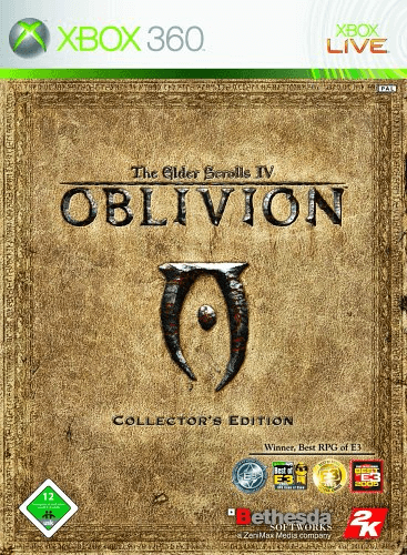 Xbox 360 The Elder Scrolls IV: Oblivion Collector's Edition kansikuva