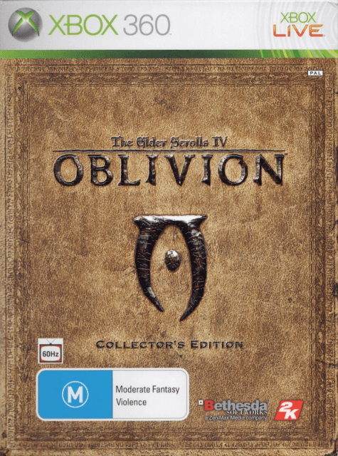 Xbox 360 The Elder Scrolls IV: Oblivion Collector's Edition kansikuva