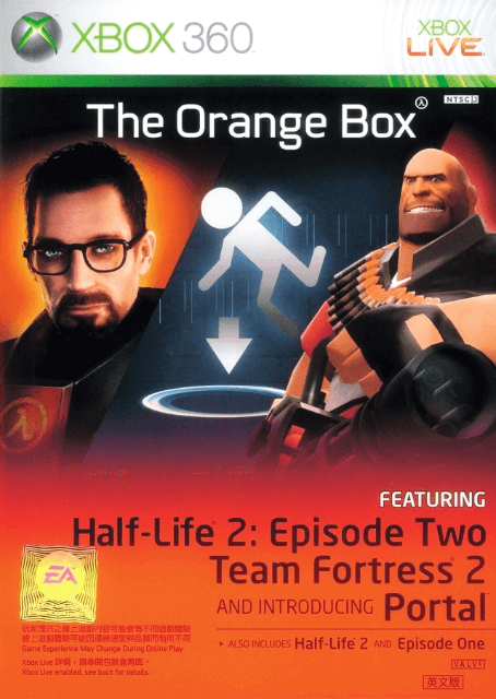 Xbox 360 The Orange Box kansikuva