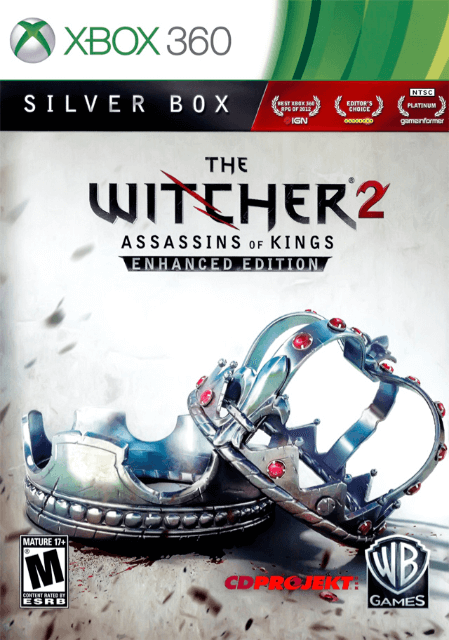 Xbox 360 The Witcher 2: Assassins of Kings cover
