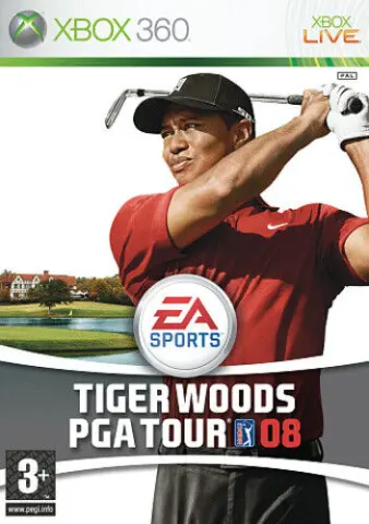 Xbox 360 Tiger Woods PGA Tour 08 kansikuva