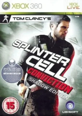 Xbox 360 Tom Clancy's Splinter Cell: Conviction cover