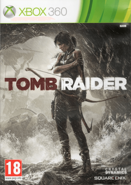 Xbox 360 Tomb Raider kansikuva