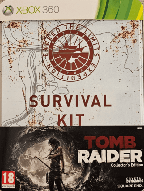 Xbox 360 Tomb Raider kansikuva