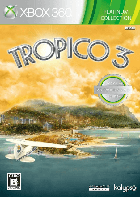 Xbox 360 Tropico 3 kansikuva