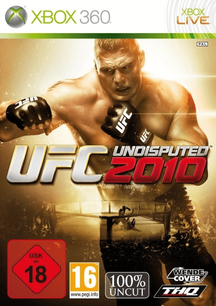 Xbox 360 UFC Undisputed 2010 kansikuva