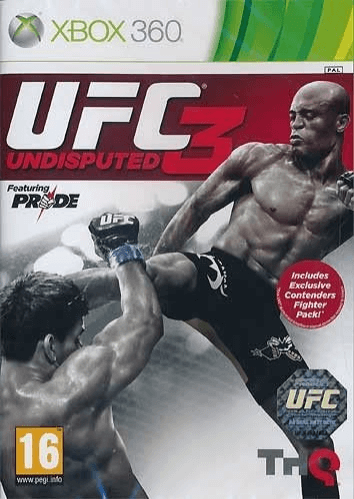 Xbox 360 UFC Undisputed 3 cover