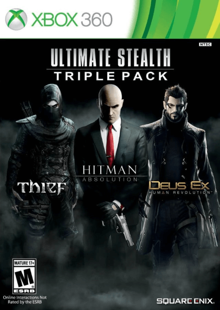Xbox 360 Ultimate Stealth Triple Pack kansikuva