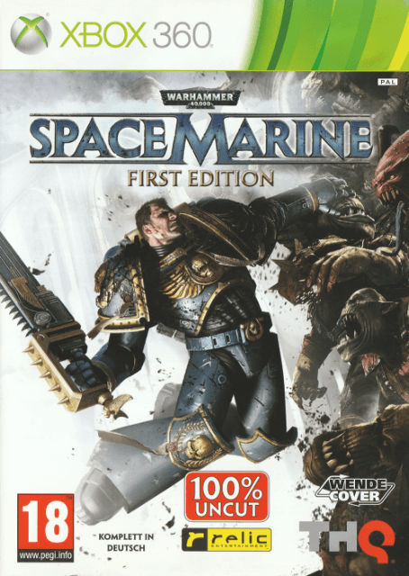 Xbox 360 Warhammer 40,000: Space Marine cover