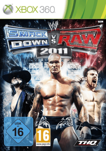 Xbox 360 WWE SmackDown vs. Raw 2011 kansikuva