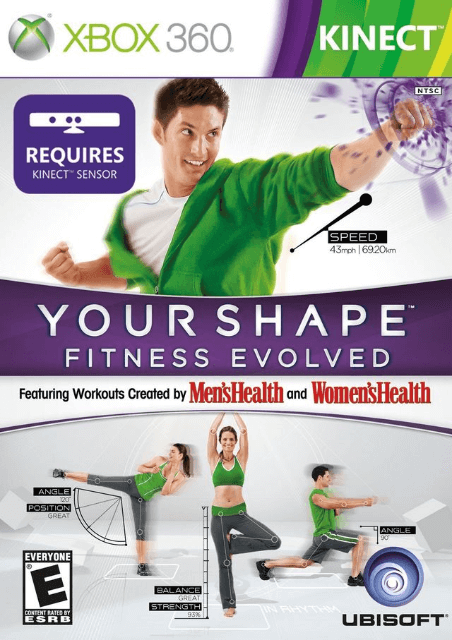 Xbox 360 Your Shape: Fitness Evolved kansikuva