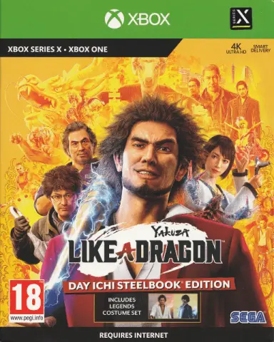 Xbox One Yakuza: Like a Dragon Day Ichi Steelbook Edition