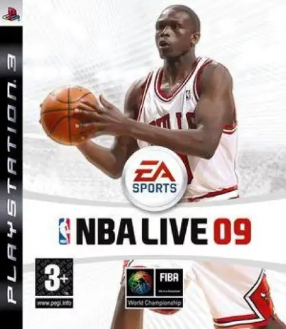 PS3 NBA Live 09 kansikuva