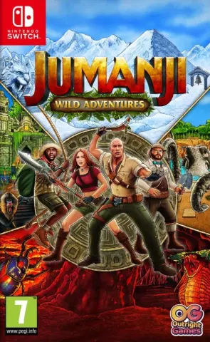 SWITCH Jumanji: Wild Adventures kansikuva