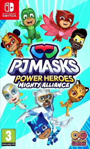 SWITCH PJ Masks Power Heroes: Mighty Alliance kansikuva
